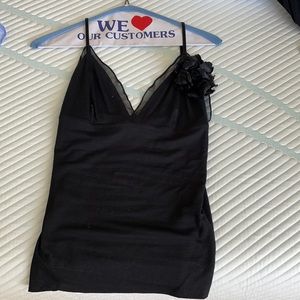 Ralph Lauren black camisole with flowers